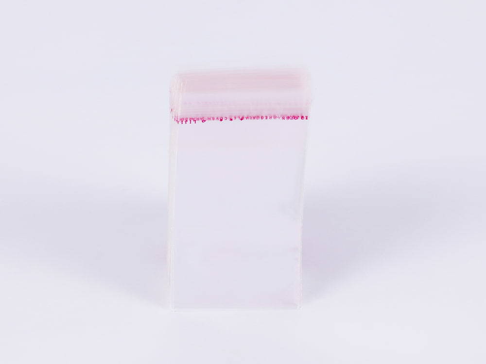 OPP garment bag transparent bag card head self-adhesive self-sealing bag